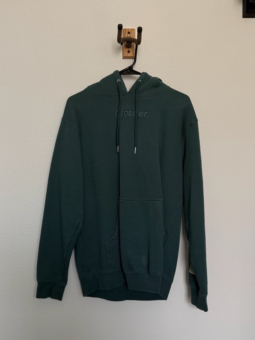 Glossier Teal Pullover Hoodie